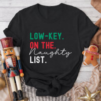 Christmas Family Matching Funny Naughty List Gen Z