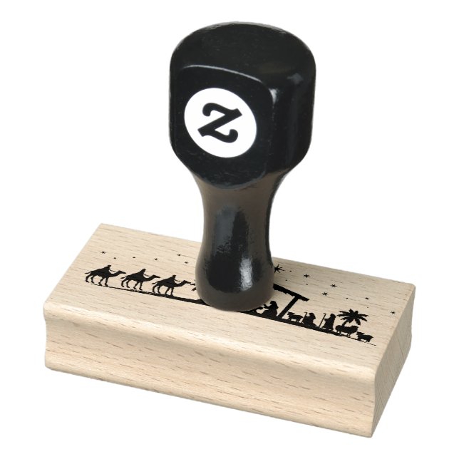 Christmas family party rubber stamp (Stamp)