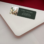 Christmas Family Photo Elegant Return Address<br><div class="desc">Cherish your family's precious moments this Christmas holiday season with our custom photo Christmas return address label. This unique greeting card showcases a favourite family photograph. Personalize it your most treasured snapshot, from candid moment to posed portrait. Add a personalized message to make your seasonal greetings even more special. Whether...</div>