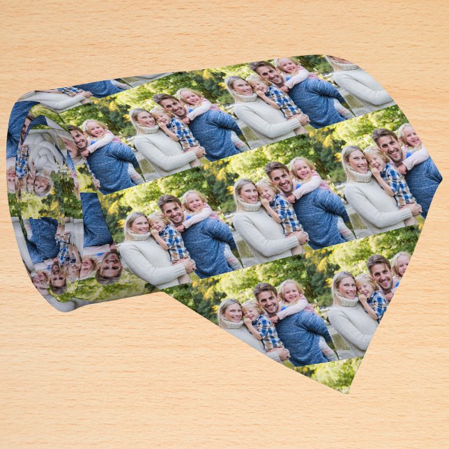 Christmas Family Photo Personalized  Tie (Creator Uploaded)
