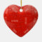 Christmas Family Puzzle Heart with Names