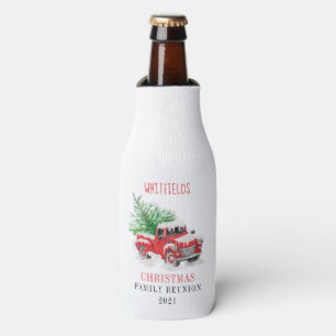 Christmas Family Reunion Holiday Bottle Cooler