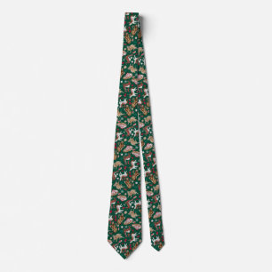 Christmas fantasy baked goods tie
