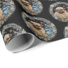 Christmas Fantasy Pug