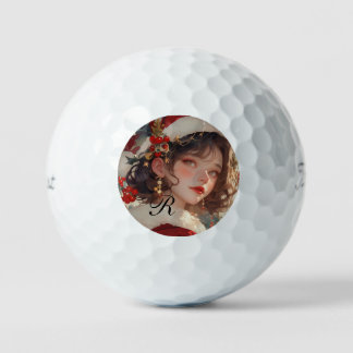 Christmas Fantasy : Romantic Holiday Golf Balls
