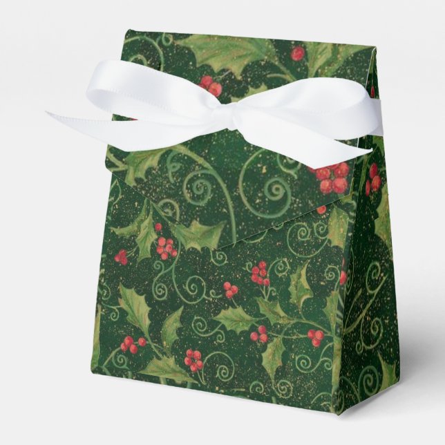 Christmas Favor Box (Front Side)