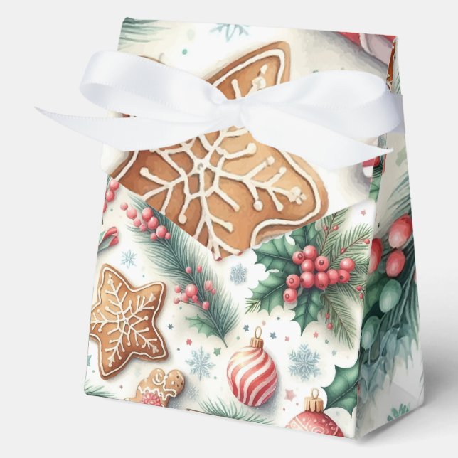 Christmas Favor Box (Front)