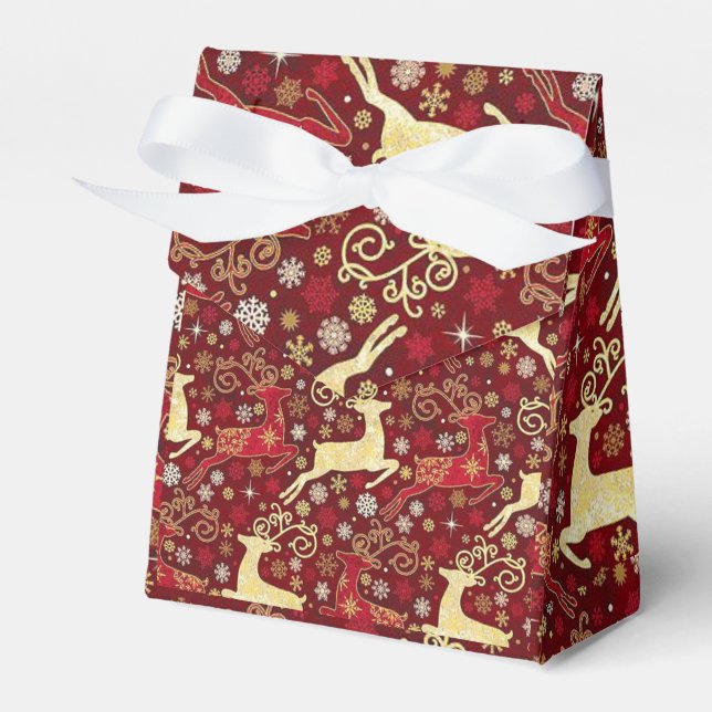 Christmas Favor Box (Front Side)