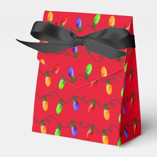 Christmas Favour Box (Front Side)