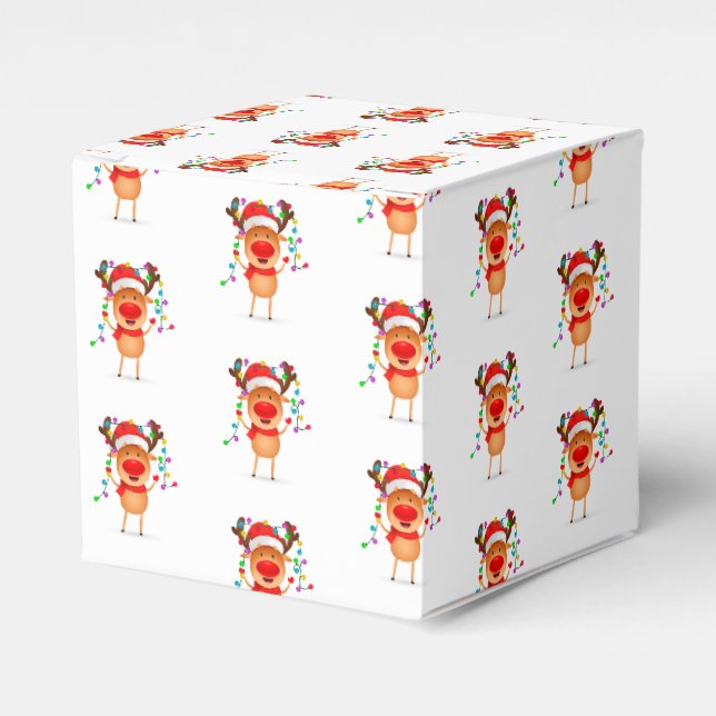 Christmas Favour Box (Front Side)