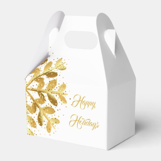 Christmas Favour Box (Front Side)