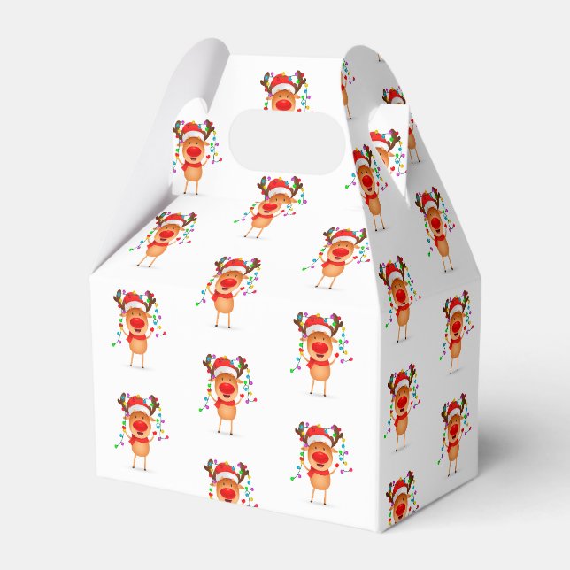 Christmas Favour Box (Front Side)