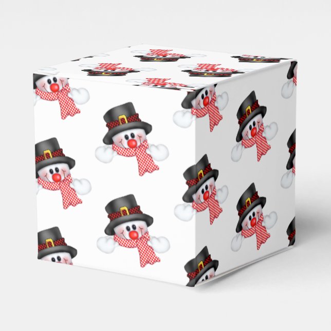 Christmas Favour Box (Front Side)