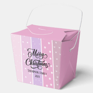 Christmas Favour Box