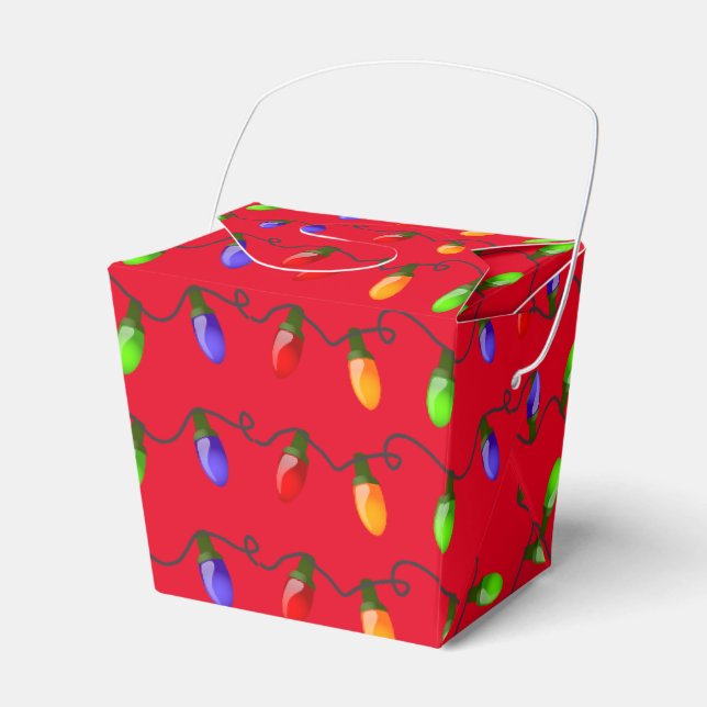 Christmas Favour Box (Front Side)