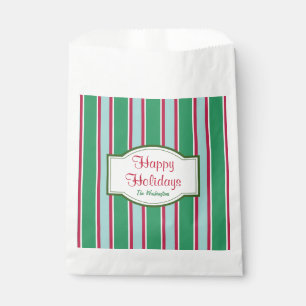 Christmas Favour Cookies Candy Bags