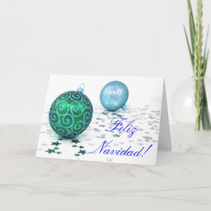 Christmas Feliz Navidad II Holiday Card