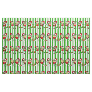 Christmas Feliz Navidad para el Comelón Pupusas Fabric