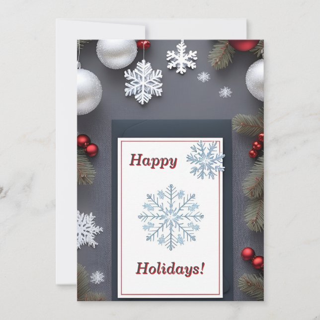 Christmas Festive  Card (Front)