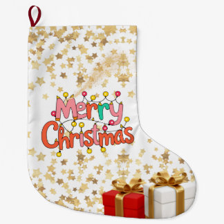 Christmas Festive Holiday Decoration Large Christmas Stocking