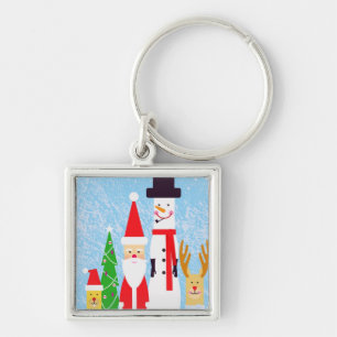 Christmas Figures Keychain