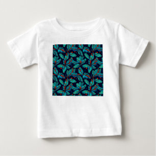 Christmas Fir Branch Pattern-82397 Baby T-Shirt