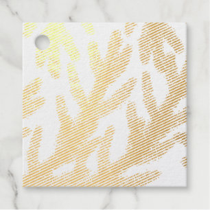 Christmas fir tree branches favour tags