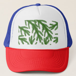 Christmas Fir Tree Branches  Trucker Hat