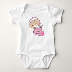 Christmas "First Christmas" Baby Bodysuit
