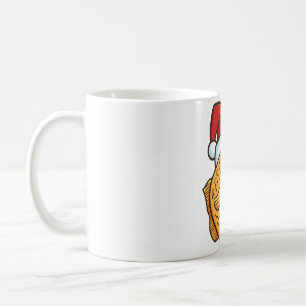 Christmas fish coffee mug