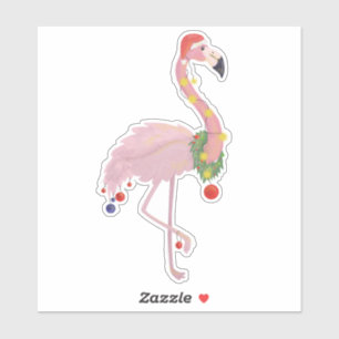 Christmas Flamingo