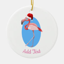 Christmas Flamingo.