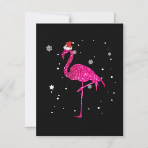 Christmas Flamingo Essential Card