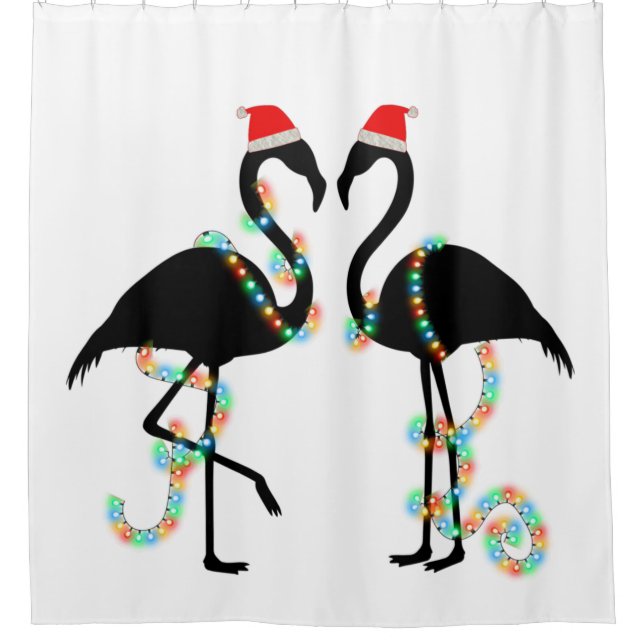 christmas flamingo santa (Front)