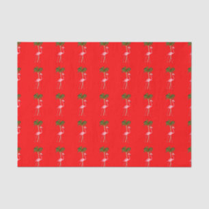 Christmas Flamingo Tissue Paper