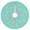Christmas Flamingo tree skirt