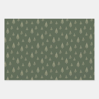 Christmas Flannel Bundle Wrapping Paper Sheet