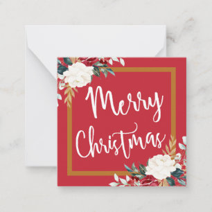 Christmas Flat Note Card