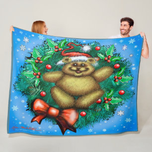 Christmas Fleec Fleece Blanket