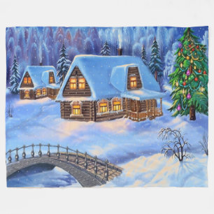 CHRISTMAS FLEECE BLANKET