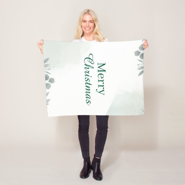Christmas Fleece Blanket – Cozy Holiday Throw (In Situ)