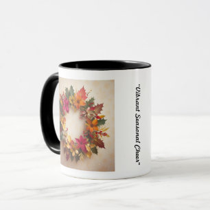 "Christmas Floral Art" Mug