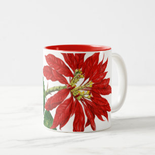 Christmas flower Mug