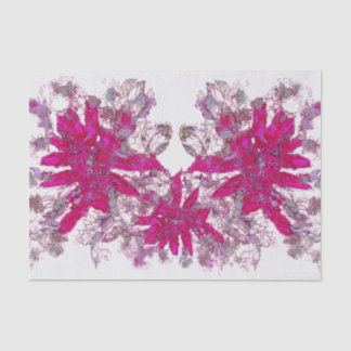 Christmas flower poinsettia decoupage tissue paper