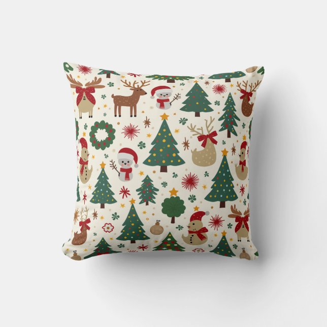 Christmas Fluffy Cushions (Front)