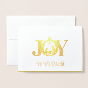 Christmas Foil Card
