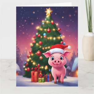 Christmas Folded Greeting Card