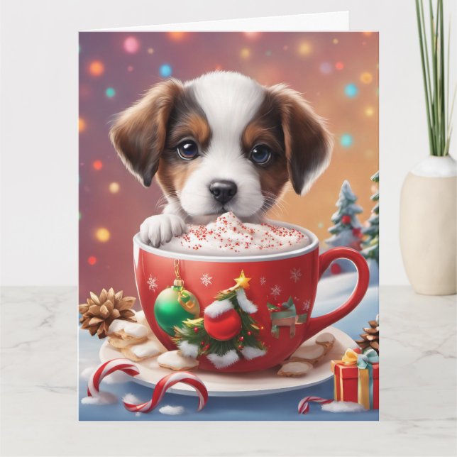 Christmas Folded Greeting Card (Front)