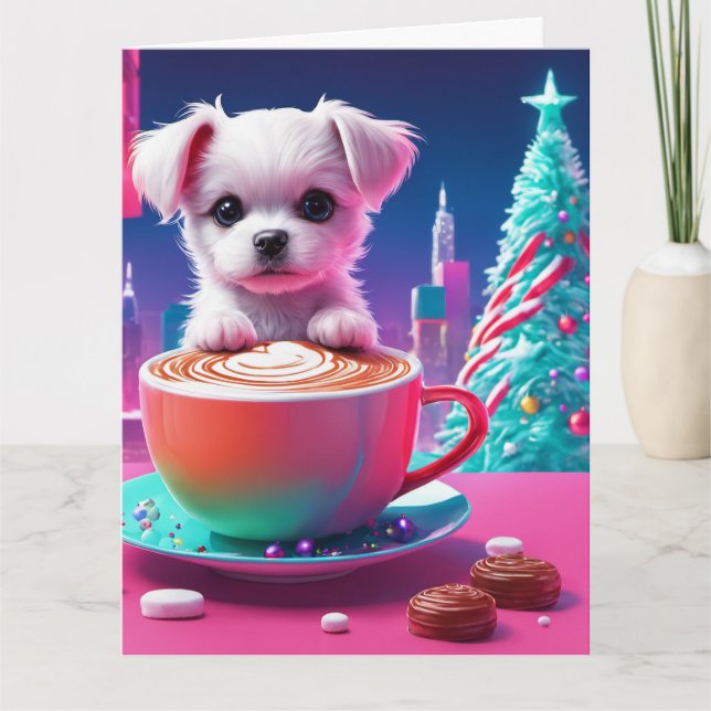 Christmas Folded Greeting Card (Front)