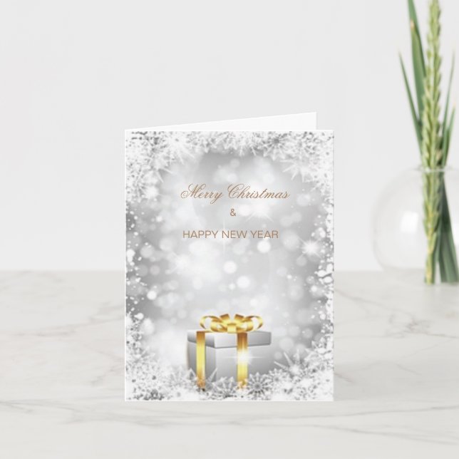 Christmas Folded Greeting Card (Front)